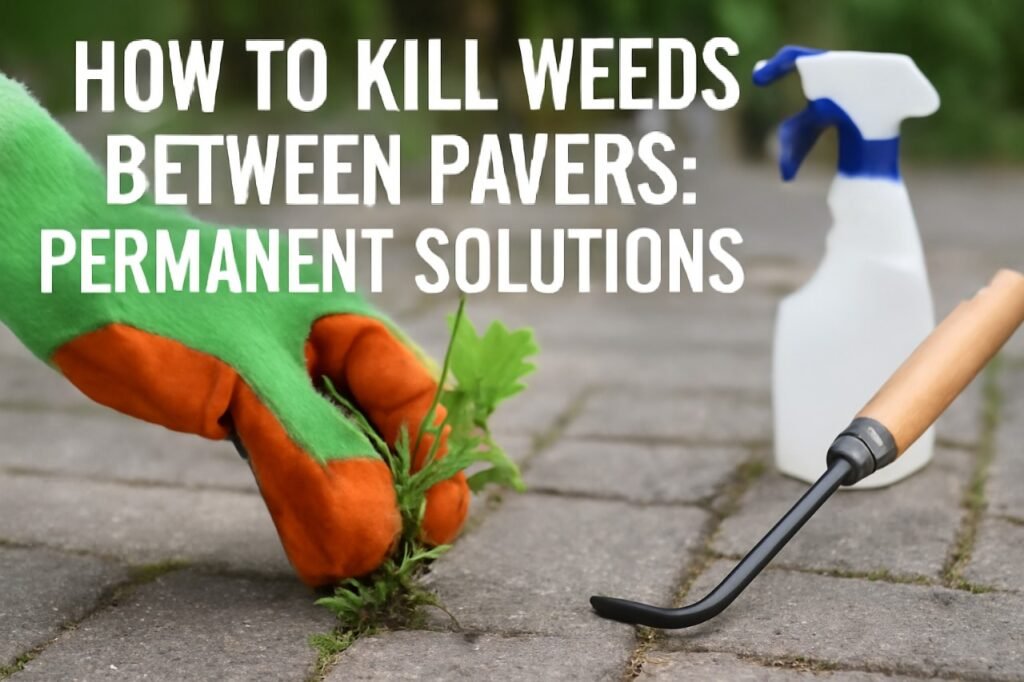 How to Kill Weeds Between Pavers: Permanent Solutions