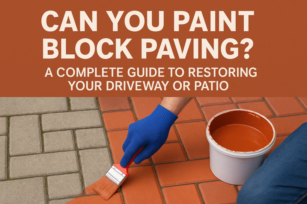 Can You Paint Block Paving? A Complete Guide to Restoring Your Driveway or Patio