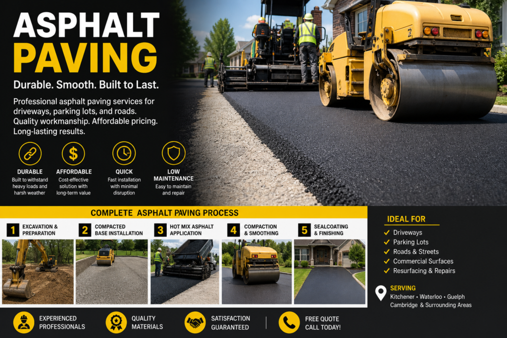 Asphalt Paving from thepaversinc.com