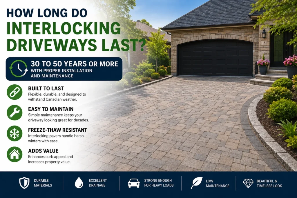 How Long Do Interlocking Driveways Last?
